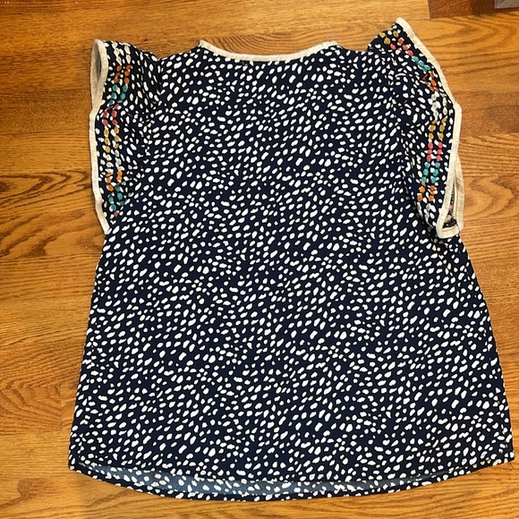 THML Carmine Embroidered Top - Small - Picture 2 of 5